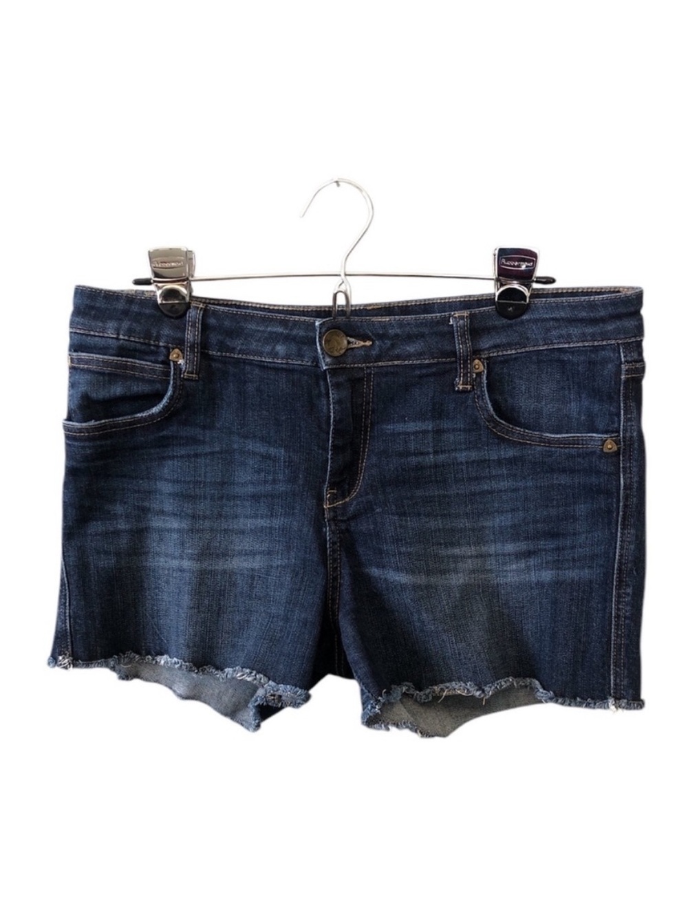 Kut from the Kloth Gidget Frey Blue Jean Denim Shorts Size 10
